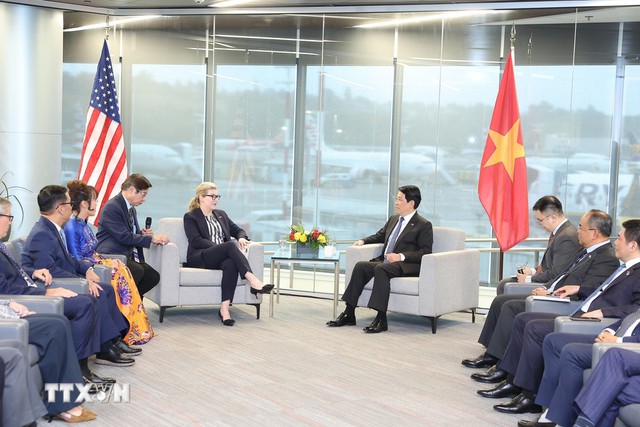 Chủ tịch nước chứng kiến Vietjet nhận bàn giao máy bay Boeing đầu tiên trong đơn hàng 200 chiếc- Ảnh 6.