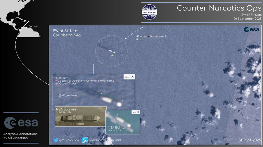 Diễn biến n&oacute;ng khi Mỹ triển khai t&agrave;u t&aacute;c chiến đặc biệt b&iacute; mật gần Venezuela- Ảnh 2.