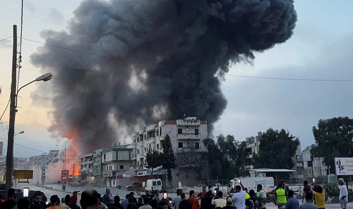 Israel tập k&iacute;ch t&ecirc;n lửa v&agrave;o Lebanon- Ảnh 1.