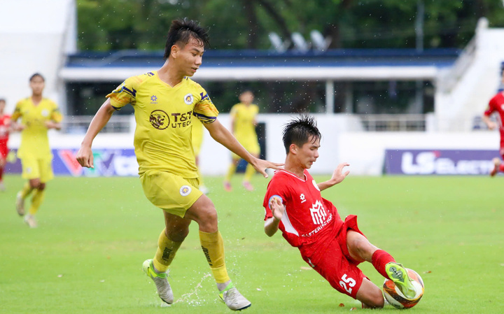 Xác định 4 đội bóng vào bán kết giải U17 Quốc gia 2025- Ảnh 1.