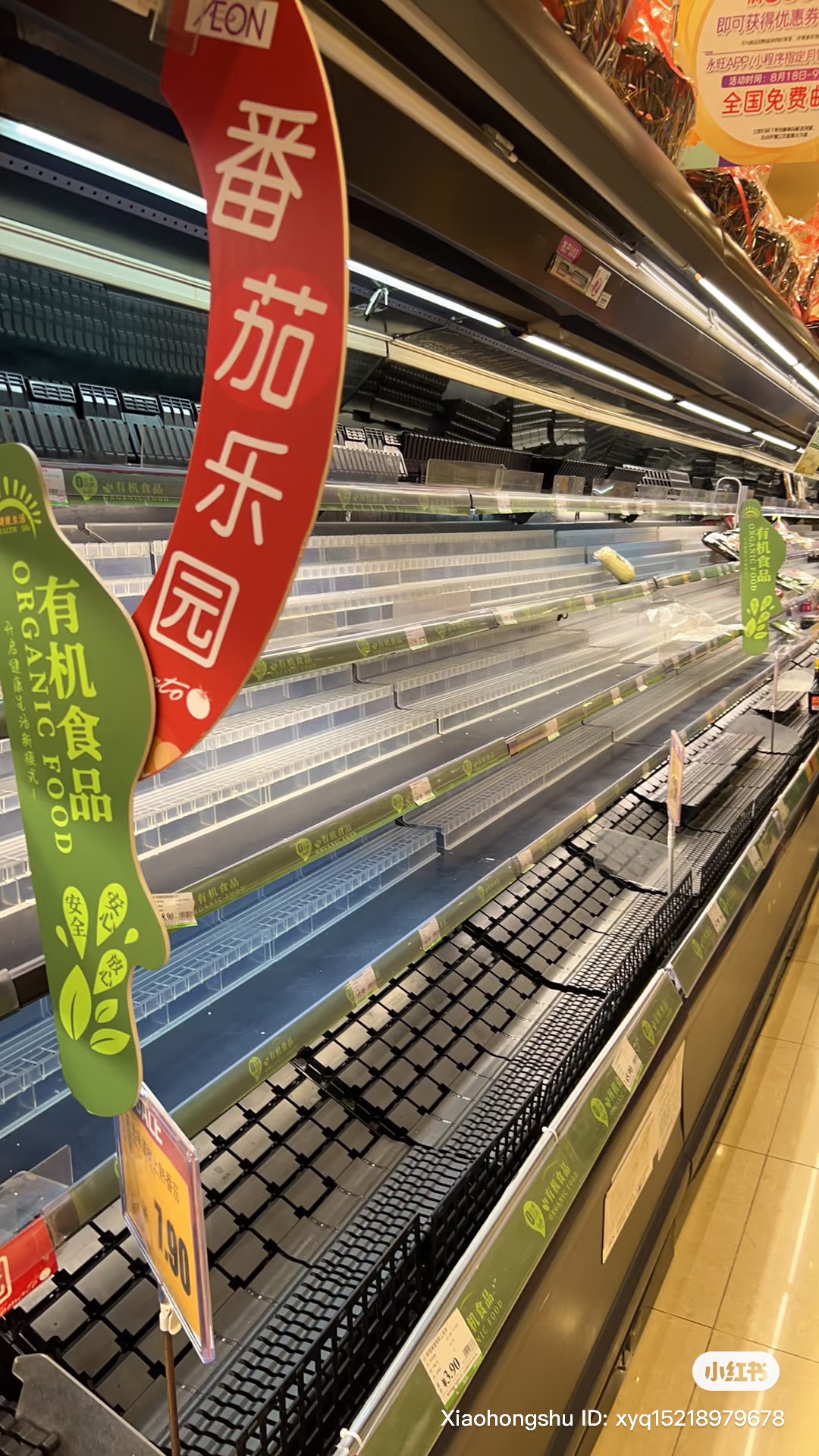 Siêu thị Trung Quốc trước siêu bão Ragasa: Kệ hàng trống trơn nhưng 3 loại rau vẫn "ế chỏng chơ", netizen thắc mắc lý do- Ảnh 4. Siêu thị Trung Quốc trước siêu bão Ragasa: Kệ hàng trống trơn nhưng 3 loại rau vẫn "ế chỏng chơ", netizen thắc mắc lý do- Ảnh 4.