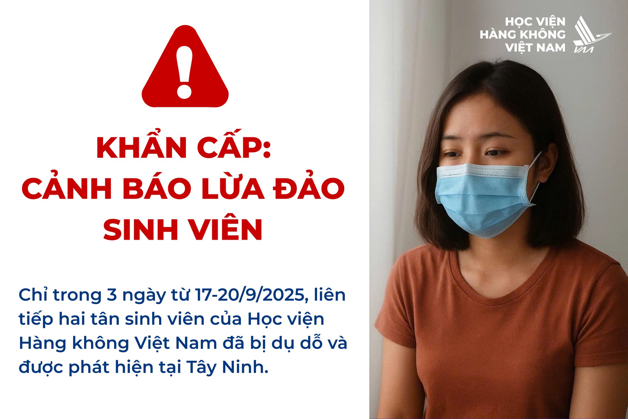 3 ngày 2 sinh viên mất tích, một trường Đại học phát cảnh báo khẩn tới toàn xã hội- Ảnh 1.