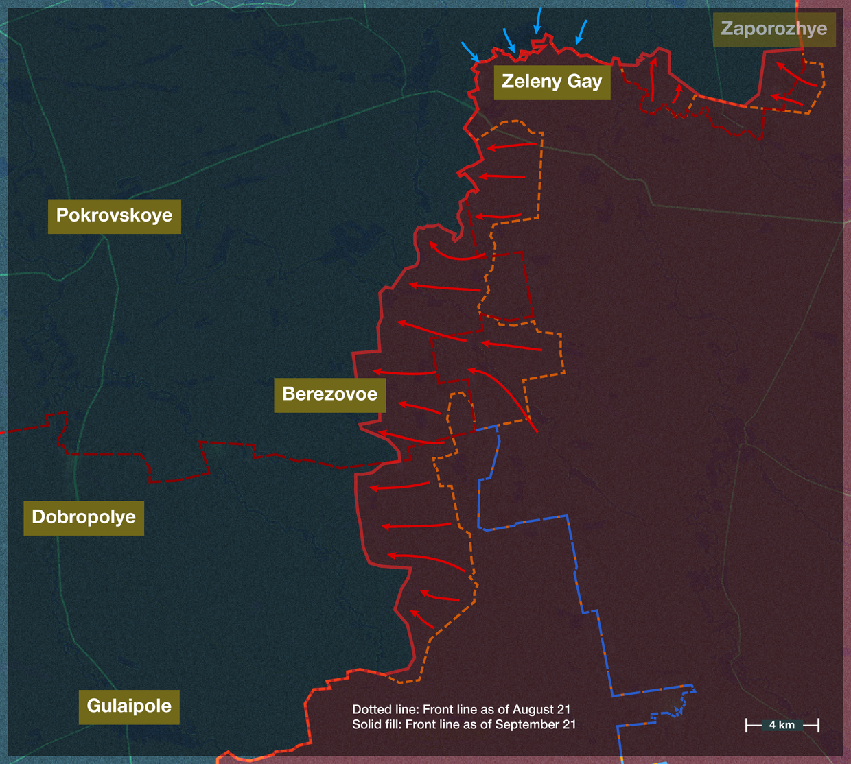 Ukraine bị k&eacute;o căng qu&aacute; mức: Nga đang x&eacute; toạc ph&ograve;ng tuyến của Kiev- Ảnh 5.