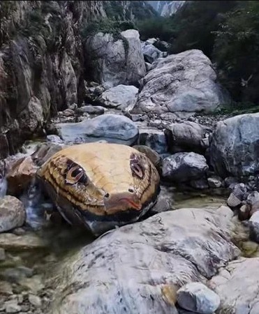 'Trăn khổng lồ' giữa suối khiến du khách hoảng sợ, ban quản lý nói: Nó đã ở đây hàng trăm triệu năm- Ảnh 3. 'Trăn khổng lồ' giữa suối khiến du khách hoảng sợ, ban quản lý nói: Nó đã ở đây hàng trăm triệu năm- Ảnh 3.