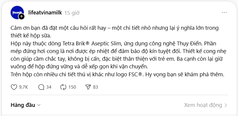 “Vinamilk mà là con người, tôi cưới Vinamilk luôn”- Ảnh 4. “Vinamilk mà là con người, tôi cưới Vinamilk luôn”- Ảnh 4.