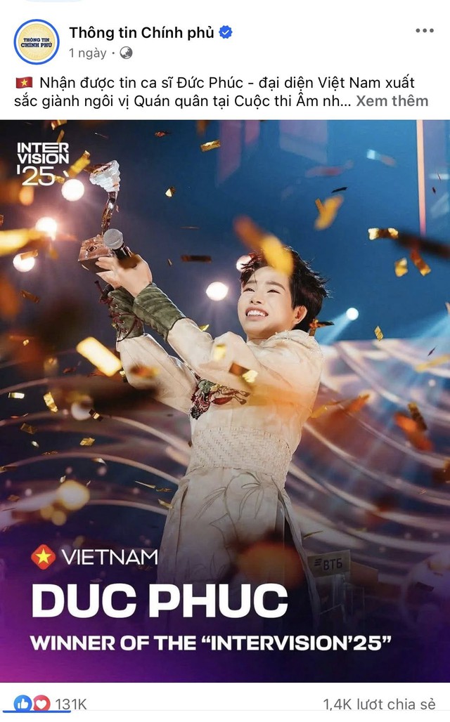 Truyền thông quốc tế hết lời ca ngợi Đức Phúc, chiến thắng lịch sử tại Intervision phủ sóng từ Việt Nam sang tận trời Âu!- Ảnh 7. Truyền thông quốc tế hết lời ca ngợi Đức Phúc, chiến thắng lịch sử tại Intervision phủ sóng từ Việt Nam sang tận trời Âu!- Ảnh 7.