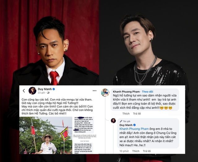 Duy Mạnh “khẩu chiến” trên mạng với Khánh Phương, đại diện phản hồi thế nào về việc biểu diễn sự kiện của web cá độ?- Ảnh 2. Duy Mạnh “khẩu chiến” trên mạng với Khánh Phương, đại diện phản hồi thế nào về việc biểu diễn sự kiện của web cá độ?- Ảnh 2.