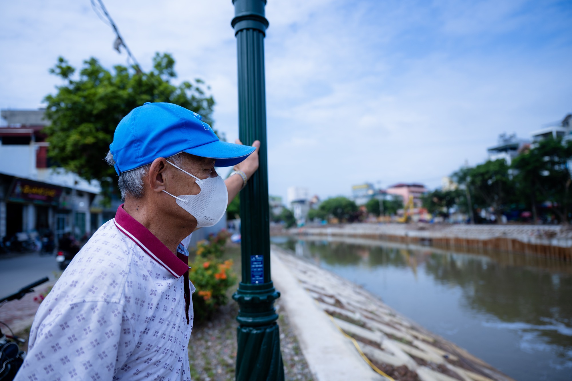 Cận cảnh đập d&acirc;ng đầu ti&ecirc;n mang nguồn nước bổ cập mới cho s&ocirc;ng T&ocirc; Lịch "hồi sinh"- Ảnh 9.