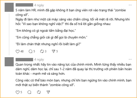 “Zombie” công sở: Đi làm trong câm lặng, không giao tiếp với đồng nghiệp, sếp mắng thì “vâng dạ” cho xong- Ảnh 7.