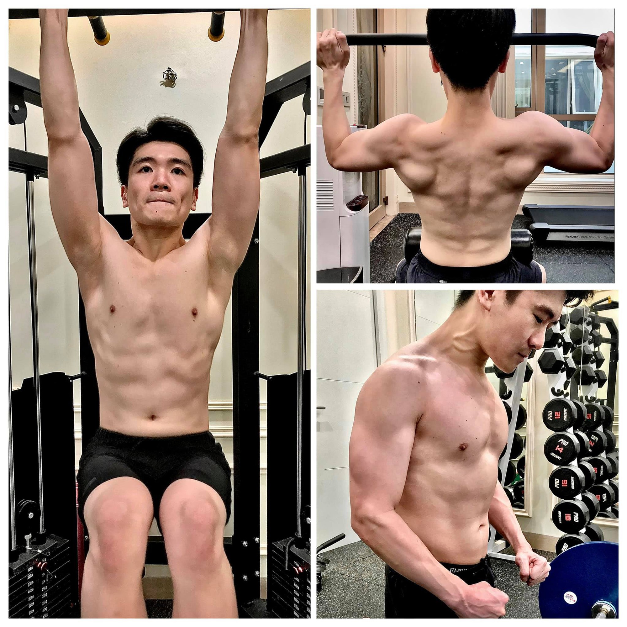 Thiếu gia nhà bầu Hiển độ body: 36 tuổi cực phong độ, cơ bụng 6 múi chuẩn không cần chỉnh- Ảnh 2.
