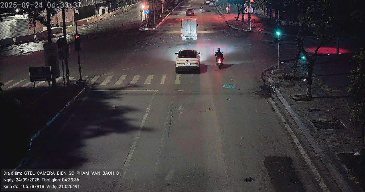 Camera AI ghi nhận hơn 1.400 trường hợp vượt đ&egrave;n đỏ trong 12 tiếng- Ảnh 1.