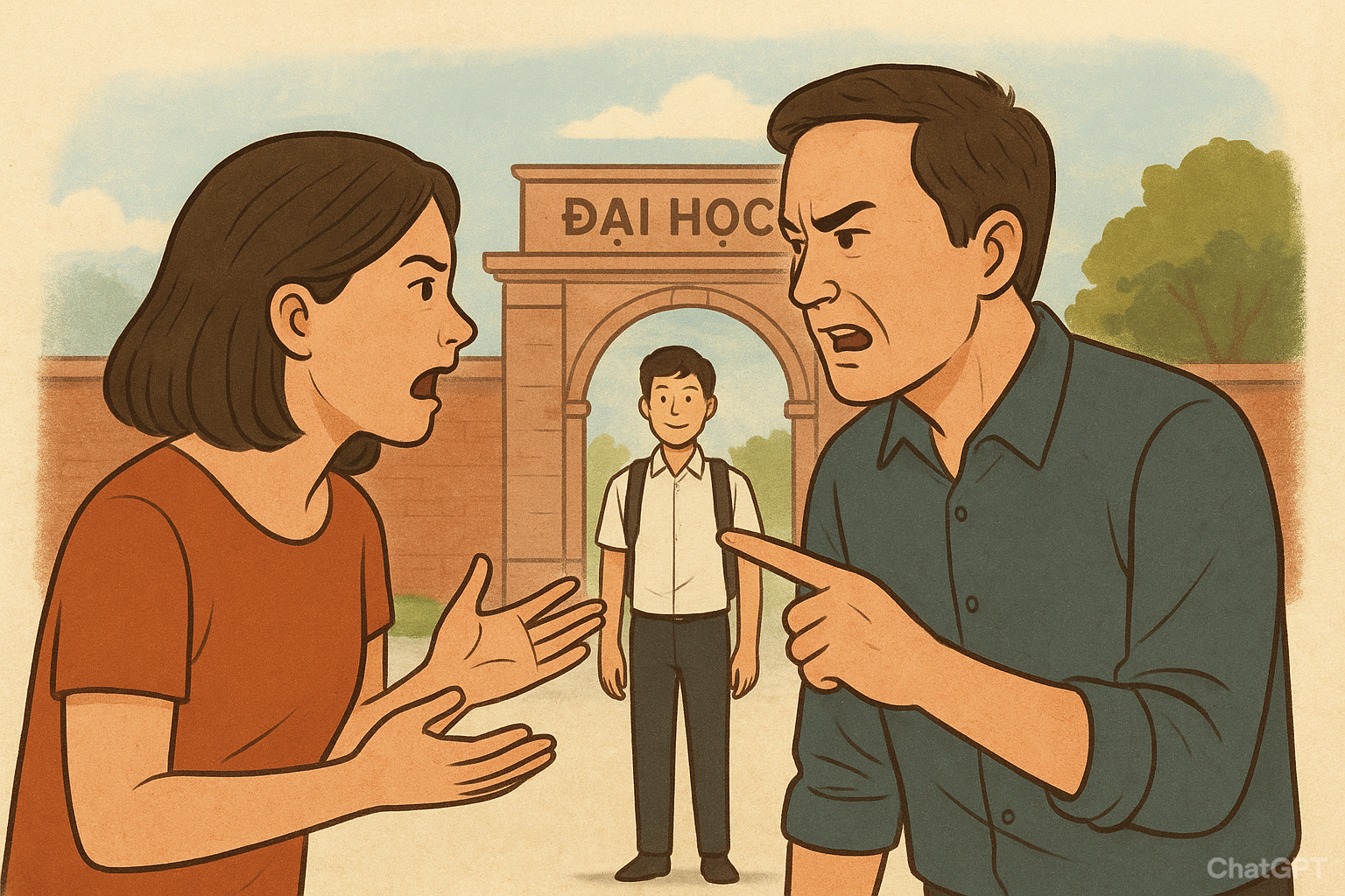 Vợ chồng cãi nhau vì chuyện mở tiệc khao con đỗ đại học: Chồng muốn làm to, vợ ái ngại cả làng ai chẳng đi học- Ảnh 1. Vợ chồng cãi nhau vì chuyện mở tiệc khao con đỗ đại học: Chồng muốn làm to, vợ ái ngại cả làng ai chẳng đi học- Ảnh 1.