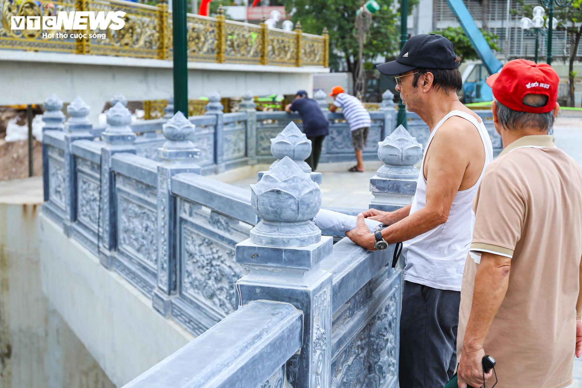 Đập dâng đầu tiên hoạt động, mang dòng nước xanh ‘hồi sinh’ sông Tô Lịch- Ảnh 15.