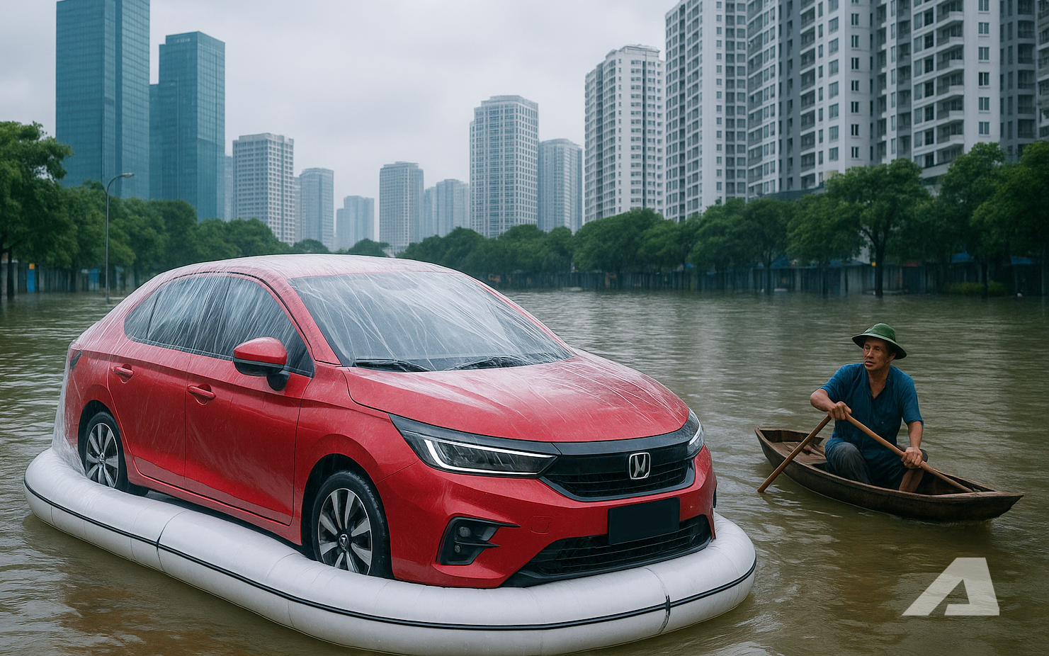 B&atilde;o cận kề Việt Nam, m&oacute;n đồ bảo vệ &ocirc; t&ocirc; n&agrave;y lại sốt tr&ecirc;n MXH: Ngập mấy cũng kh&ocirc;ng sợ nhưng cần đảm bảo một yếu tố- Ảnh 6.