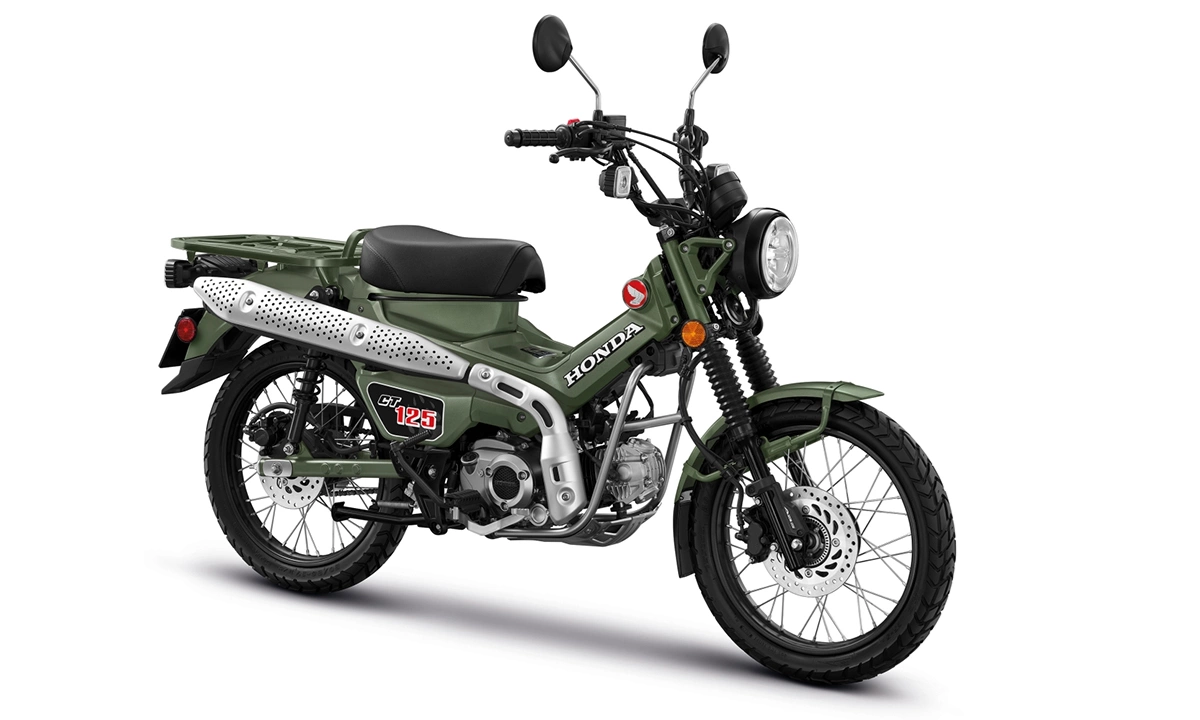 Honda CT125 chưa được bán chính hãng tại Việt Nam.