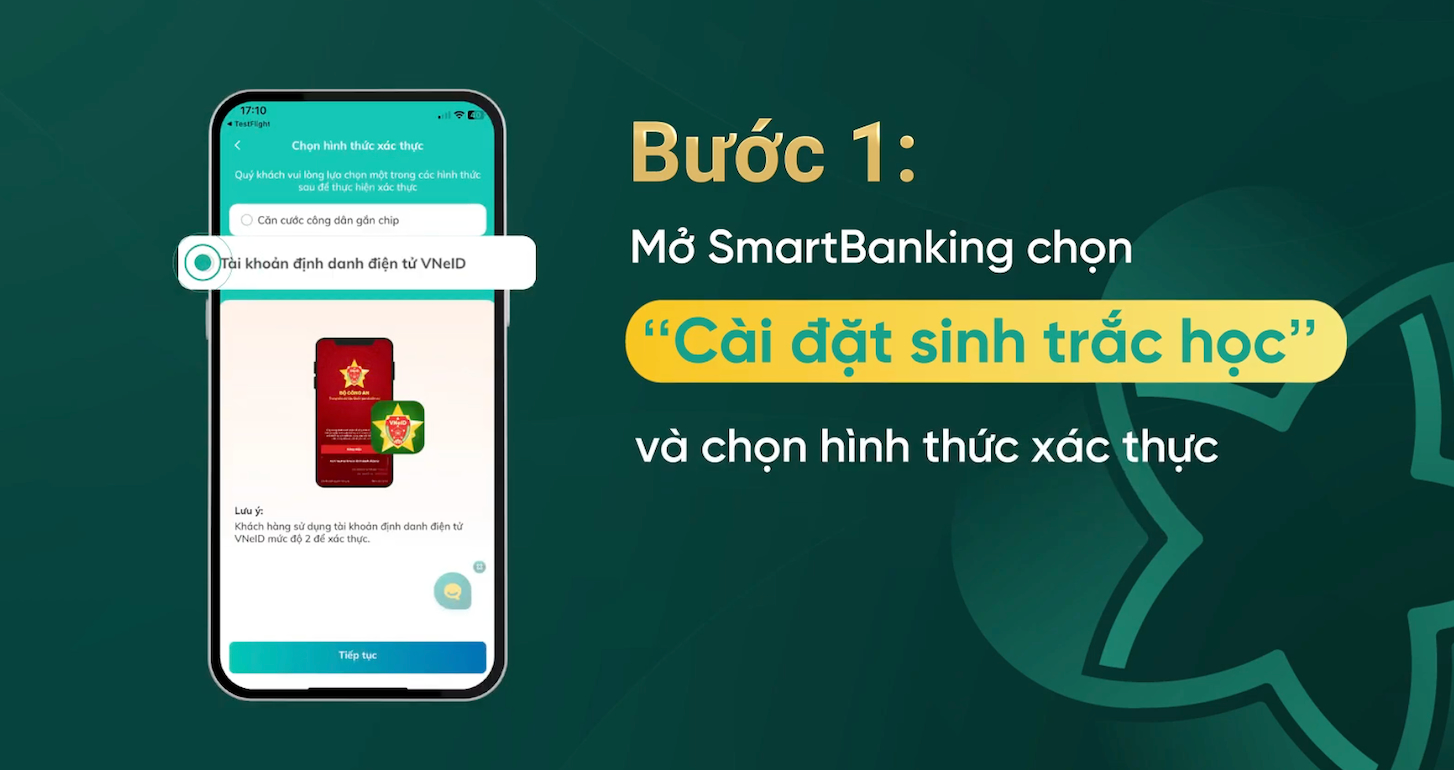 Cách Xác Thực Sinh Trắc Học Ngân Hàng Bằng Ứng Dụng Vneid Mới Nhất- Ảnh 1. Cách Xác Thực Sinh Trắc Học Ngân Hàng Bằng Ứng Dụng Vneid Mới Nhất- Ảnh 1.