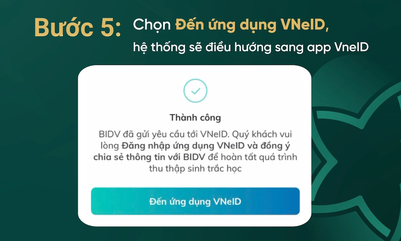 Cách Xác Thực Sinh Trắc Học Ngân Hàng Bằng Ứng Dụng Vneid Mới Nhất- Ảnh 5. Cách Xác Thực Sinh Trắc Học Ngân Hàng Bằng Ứng Dụng Vneid Mới Nhất- Ảnh 5.