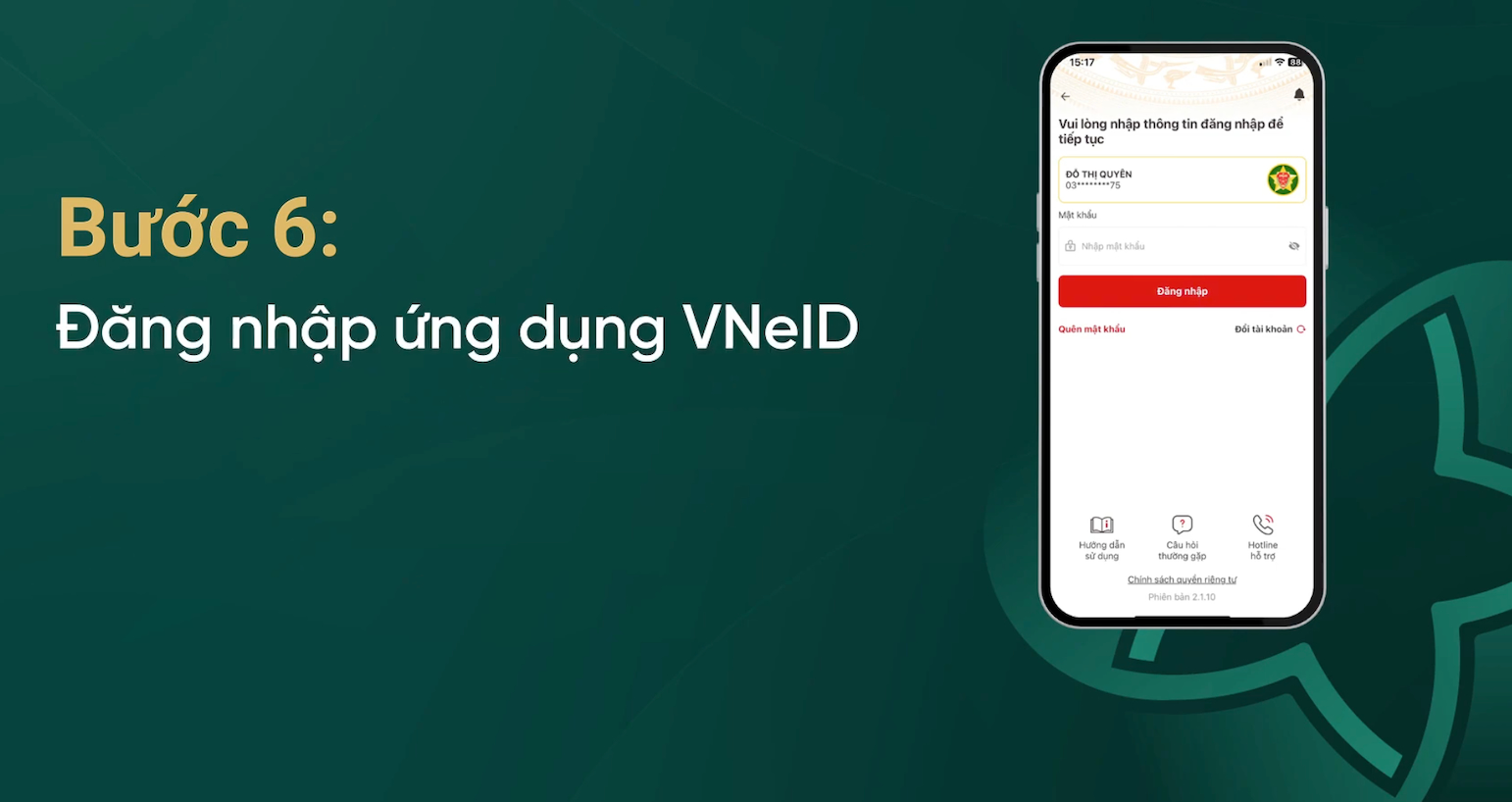 Cách Xác Thực Sinh Trắc Học Ngân Hàng Bằng Ứng Dụng Vneid Mới Nhất- Ảnh 6. Cách Xác Thực Sinh Trắc Học Ngân Hàng Bằng Ứng Dụng Vneid Mới Nhất- Ảnh 6.