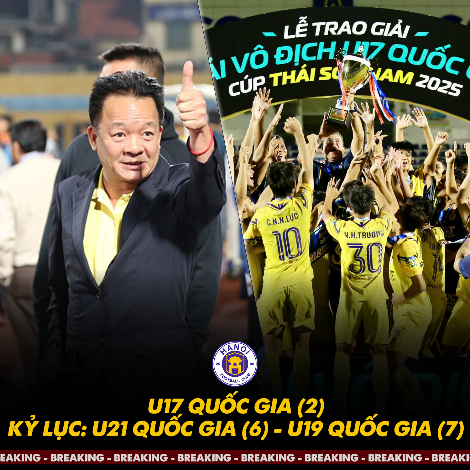 Hà Nội FC liên tiếp vô địch: Cái tâm, cái tầm của bầu Hiển!- Ảnh 2.