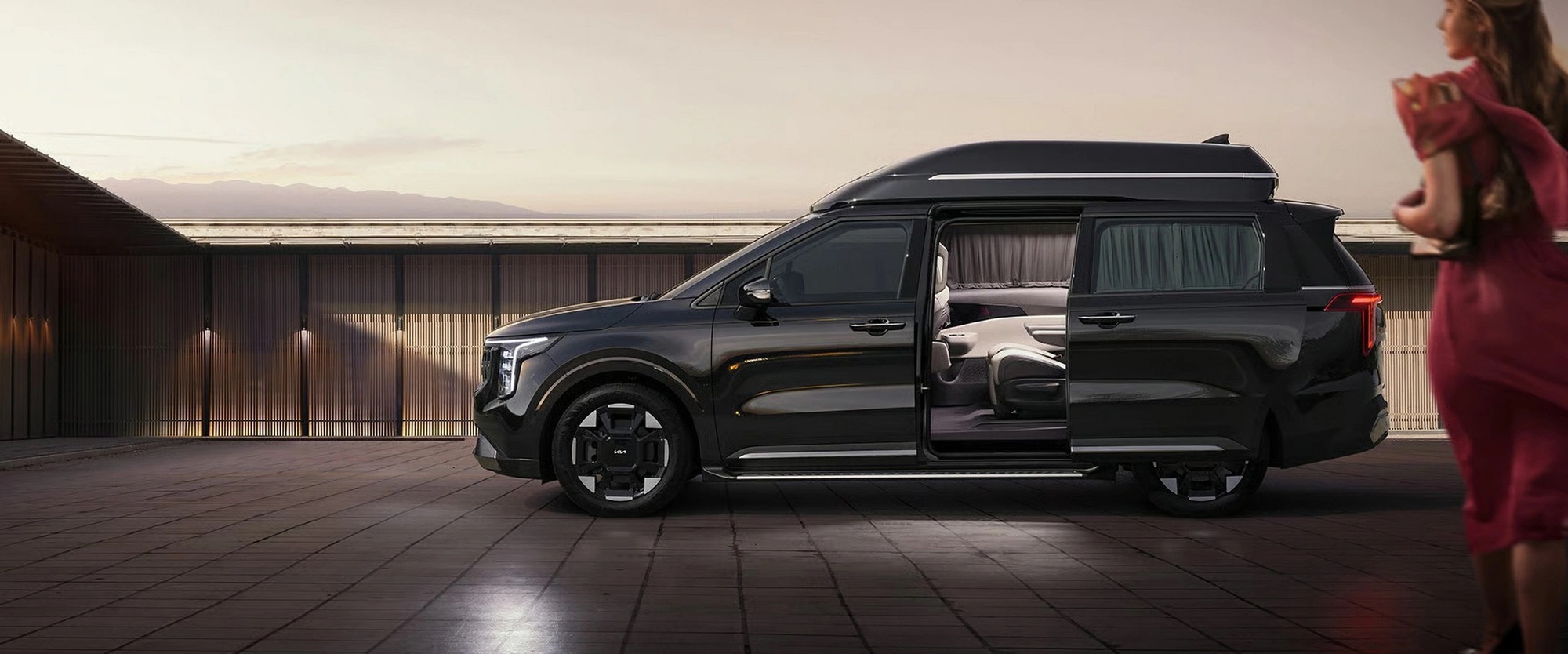 Kia Carnival bản 'chủ tịch' ra mắt Việt Nam cuối tuần này: Nội thất dễ thêm ghế massage, màn hình lớn phía sau, nóc xe có chi tiết đặc biệt- Ảnh 8. Kia Carnival bản 'chủ tịch' ra mắt Việt Nam cuối tuần này: Nội thất dễ thêm ghế massage, màn hình lớn phía sau, nóc xe có chi tiết đặc biệt- Ảnh 8.