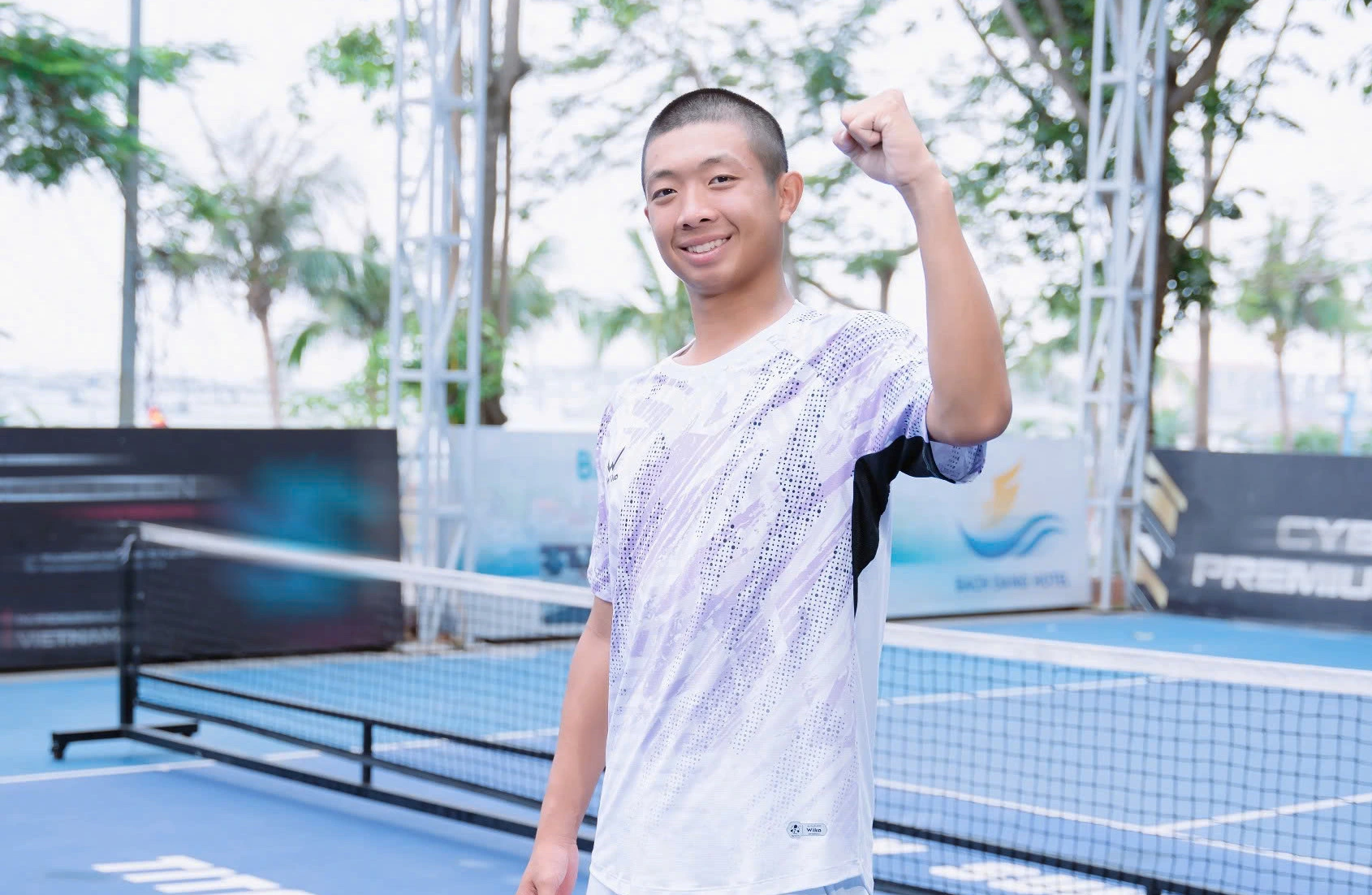 Nóng nhất giới pickleball lúc này: Quang Dương đấu cầu lông với Tiến Minh, hé lộ số điểm được chấp- Ảnh 1.