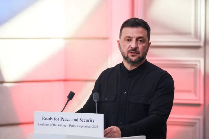 &Ocirc;ng Zelensky h&eacute; lộ thời điểm rời ghế Tổng thống Ukraine, sẽ c&oacute; một y&ecirc;u cầu nếu đạt được ngừng bắn với Nga- Ảnh 1.