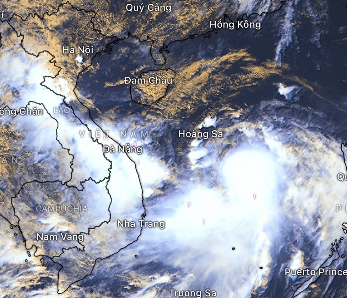 Quốc tế dự báo sức mạnh đổ bộ của bão số 10 Bualoi- Ảnh 1. Quốc tế dự báo sức mạnh đổ bộ của bão số 10 Bualoi- Ảnh 1.