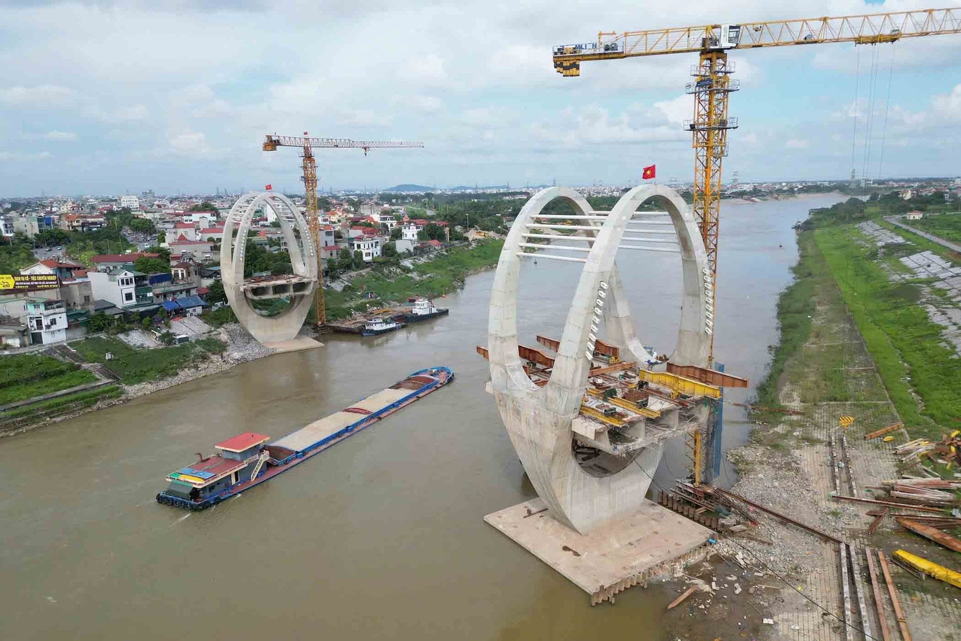 Tin vui tại cây cầu "Giao duyên" 1.800 tỷ đồng thay thế cầu Đuống 123 năm tuổi: DN nào đứng sau?- Ảnh 9.
