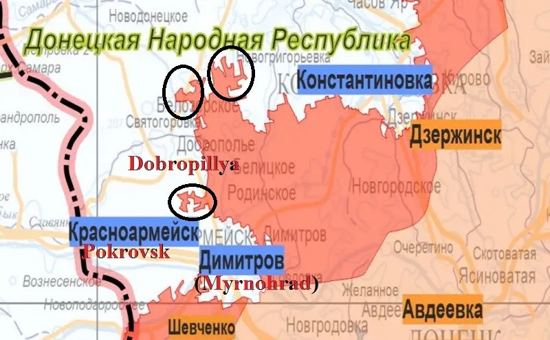 Ukraine đang &lsquo;ngắt ngọn&rsquo; ở Dobropillya, dễ bị &lsquo;mất gốc&rsquo; ở Pokrovsk- Ảnh 1.