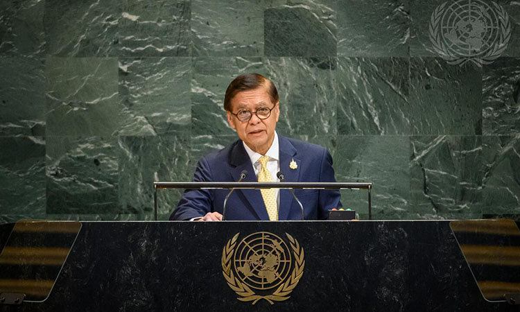 Tranh chấp biên giới: Campuchia - Thái Lan tranh luận gay gắt tại Đại hội đồng Liên Hợp Quốc- Ảnh 4. Tranh chấp biên giới: Campuchia - Thái Lan tranh luận gay gắt tại Đại hội đồng Liên Hợp Quốc- Ảnh 4.