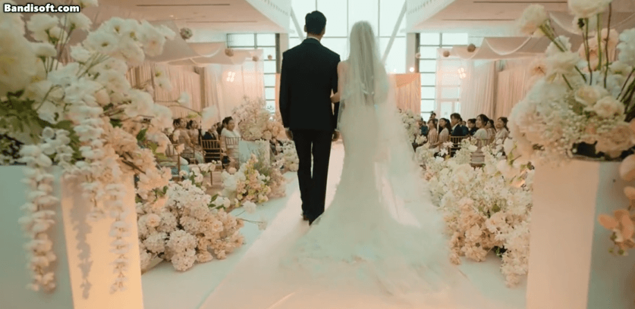 Đ&aacute;m cưới đang viral khắp Trung Quốc: C&ocirc; d&acirc;u nhan sắc sang xịn mịn, ch&uacute; rể l&agrave; tổng t&agrave;i đẹp nhất quả đất- Ảnh 1.