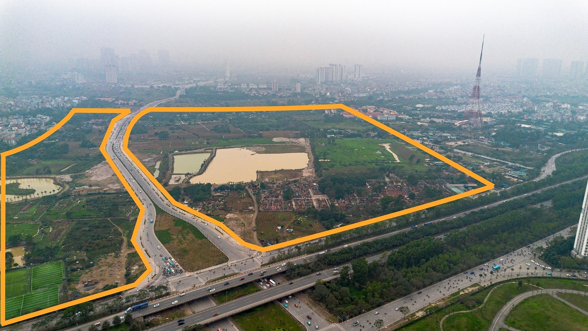 Hà Nội sắp có KĐT 20.000 tỷ, rộng 75 ha nằm cạnh khu biệt thự hơn 1 tỷ đồng mỗi m2, đắt đỏ nhất Hà Nội- Ảnh 2.