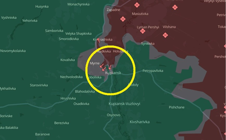 Quân Nga tràn ngập, hệ thống phòng thủ Kupiansk sụp đổ- Ảnh 1.