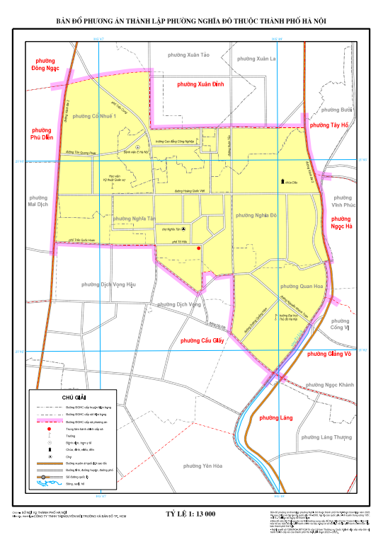 Phường Nghĩa Đô ở thượng nguồn bờ tây sông Tô Lịch. Ảnh: Hanoi.gov.vn