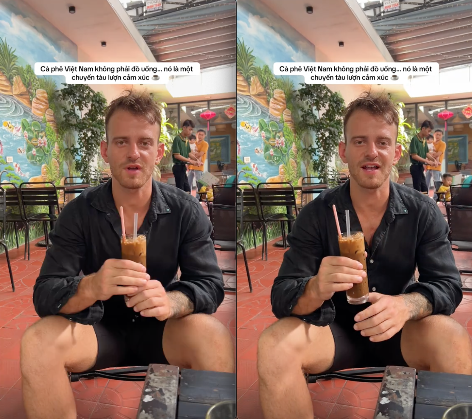 "C&agrave; ph&ecirc; Việt Nam kh&ocirc;ng phải đồ uống", kh&aacute;ch T&acirc;y khiến d&acirc;n mạng ngỡ ng&agrave;ng bởi lời nhận x&eacute;t- Ảnh 1.
