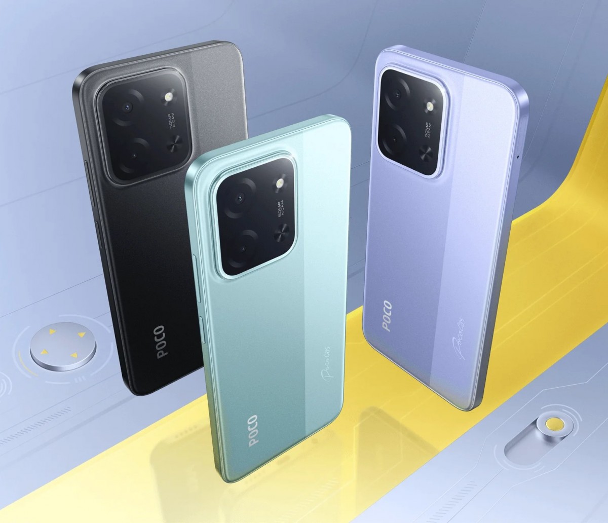 Xiaomi ra mắt POCO C85 giá rẻ: Thiết kế đẹp , màn 120Hz , pin 6 . 000 MAh - Ảnh 2. Xiaomi ra mắt POCO C85 giá rẻ: Thiết kế đẹp , màn 120Hz , pin 6 . 000 MAh - Ảnh 2.