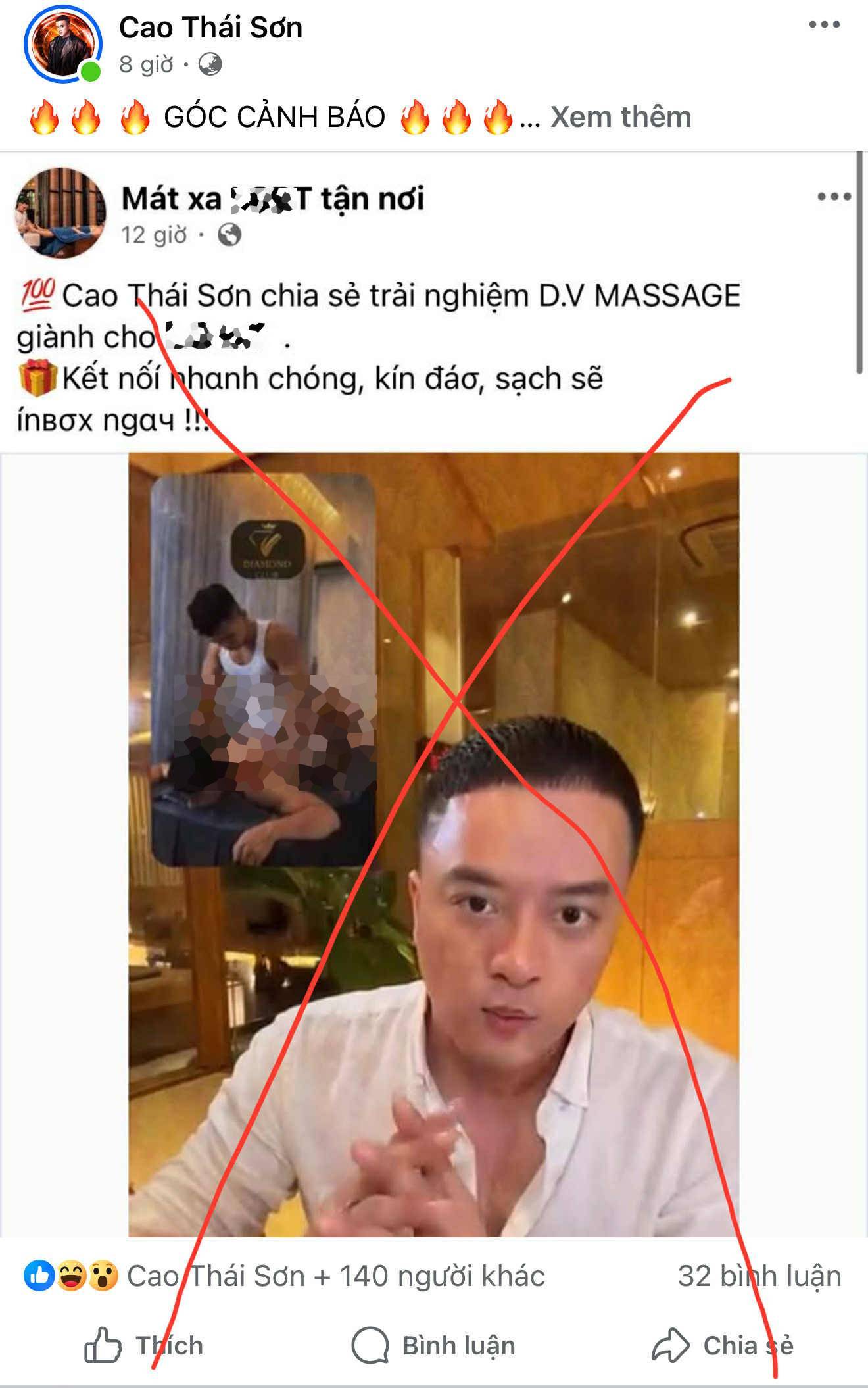 Cao Thái Sơn thông báo khẩn- Ảnh 2. Cao Thái Sơn thông báo khẩn- Ảnh 2.