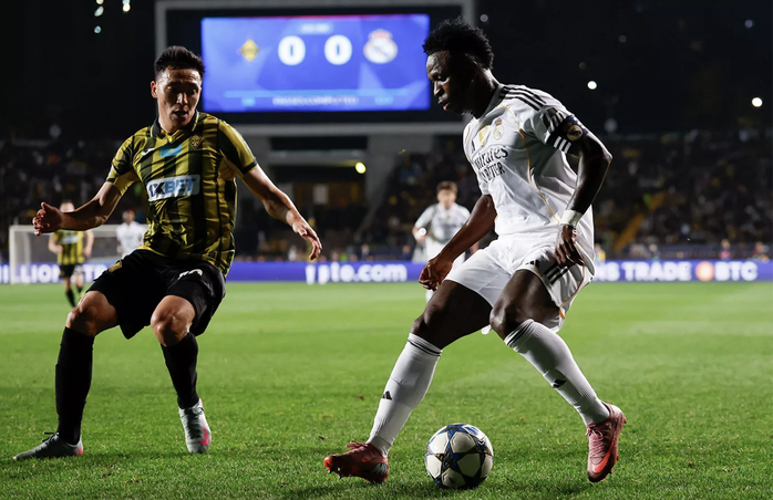 Mbappe lập hat-trick, Real Madrid mở "đại tiệc 5 sao" ở Kazakhstan- Ảnh 1. Mbappe lập hat-trick, Real Madrid mở "đại tiệc 5 sao" ở Kazakhstan- Ảnh 1.