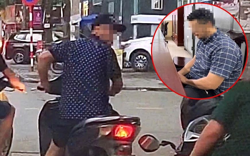 Xác định danh tính thanh niên đi SH ngổ ngáo, đá xe 1 phụ nữ dừng đèn đỏ