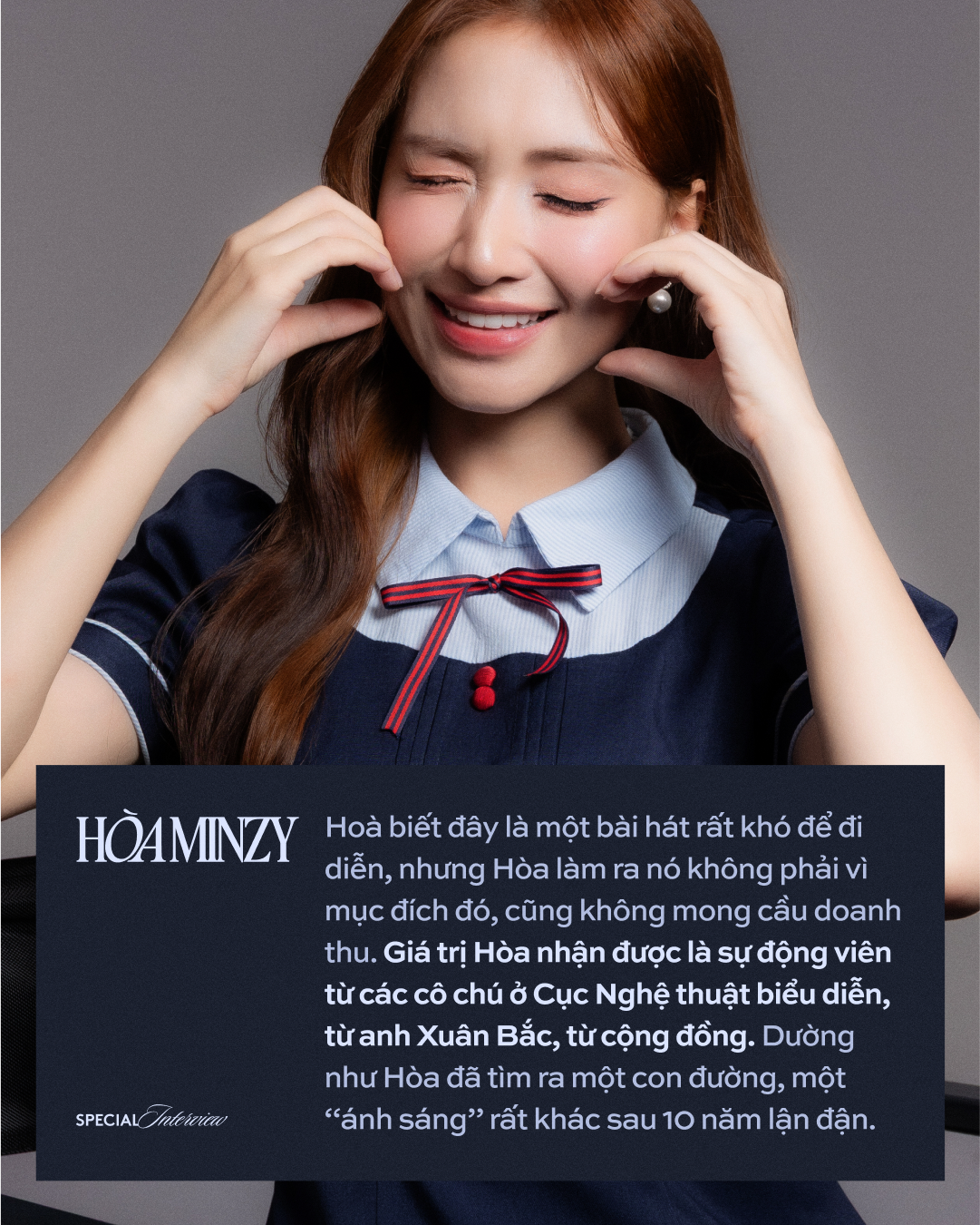 Hoà Minzy: "Nếu mình bỏ cuộc và điều đó lên sóng, con mình sau này khi gặp khó khăn cũng sẽ bỏ cuộc"- Ảnh 10. Hoà Minzy: "Nếu mình bỏ cuộc và điều đó lên sóng, con mình sau này khi gặp khó khăn cũng sẽ bỏ cuộc"- Ảnh 10.