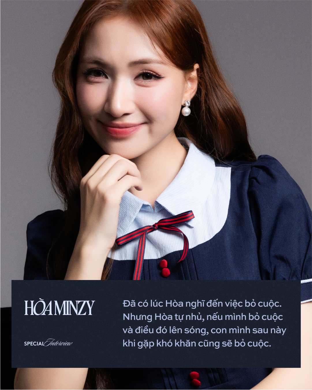 Hoà Minzy: "Nếu mình bỏ cuộc và điều đó lên sóng, con mình sau này khi gặp khó khăn cũng sẽ bỏ cuộc"- Ảnh 15. Hoà Minzy: "Nếu mình bỏ cuộc và điều đó lên sóng, con mình sau này khi gặp khó khăn cũng sẽ bỏ cuộc"- Ảnh 15.
