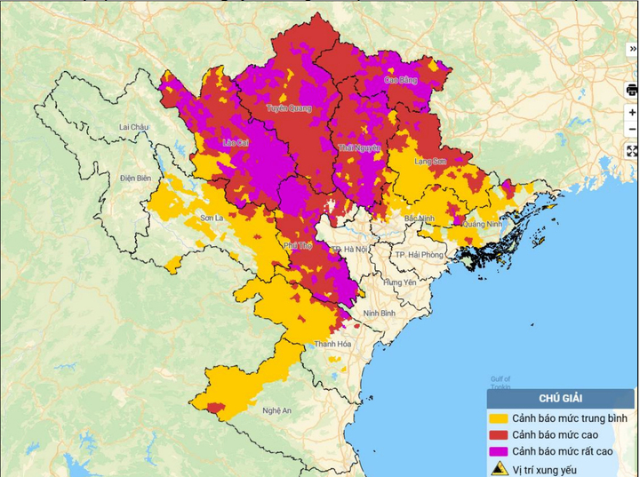 Gần 800 xã phường ở 11 tỉnh nguy cơ lũ quét và sạt lở- Ảnh 1.