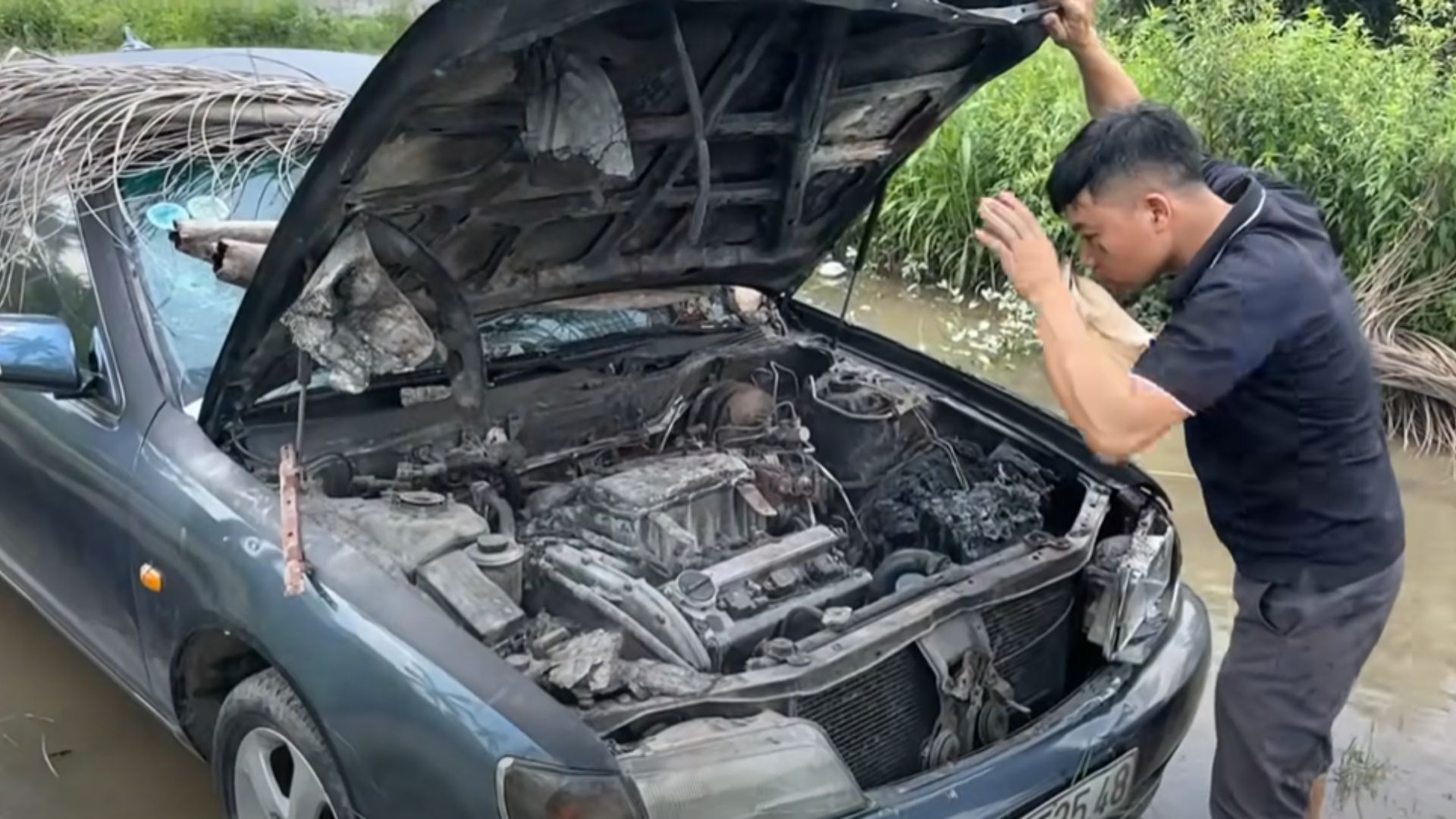 Biến chiếc Nissan cũ hỏng thành Lamborghini Revuelto, các thợ xe Việt Nam được thế giới ngả mũ khâm phục- Ảnh 3.