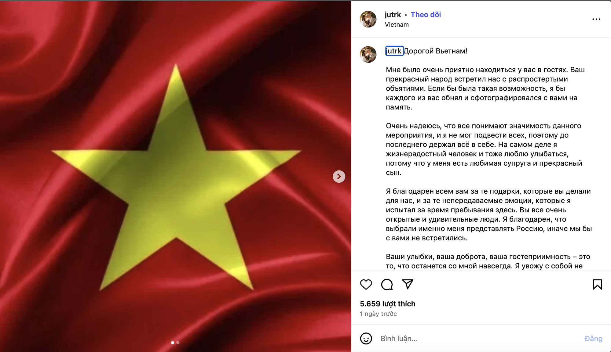 Tâm thư xúc động của khối trưởng quân nhân Nga: "Tôi thật sự muốn được ôm từng người và chụp chung một bức ảnh" - Ảnh 1. Tâm thư xúc động của khối trưởng quân nhân Nga: "Tôi thật sự muốn được ôm từng người và chụp chung một bức ảnh" - Ảnh 1.
