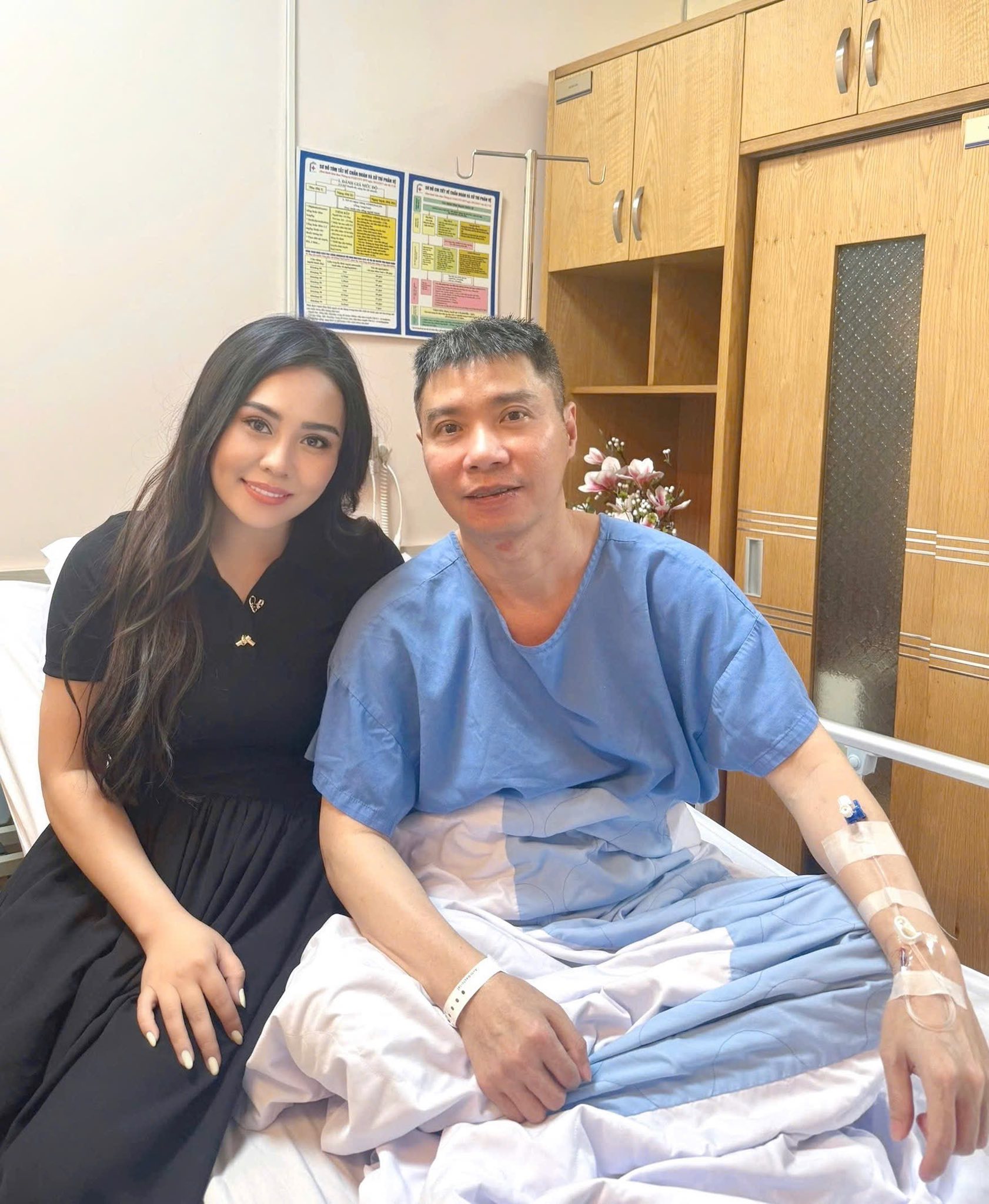 Vợ NSND Công Lý báo tin vui về sức khỏe của chồng- Ảnh 2. Vợ NSND Công Lý báo tin vui về sức khỏe của chồng- Ảnh 2.