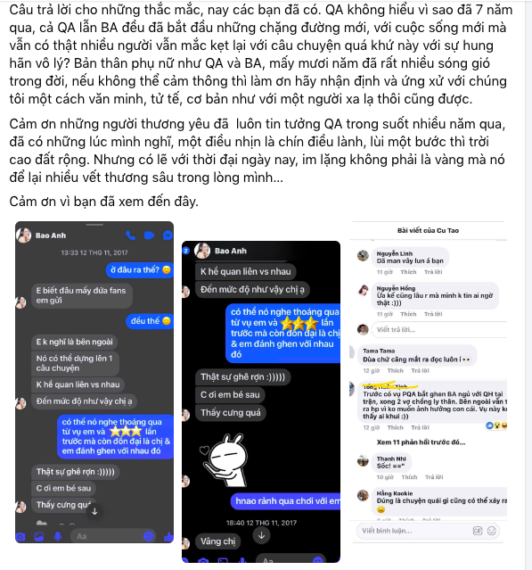 Phạm Quỳnh Anh bất ngờ đăng đàn làm rõ tin đồn liên quan Bảo Anh sau 7 năm im lặng - Ảnh 4. Phạm Quỳnh Anh bất ngờ đăng đàn làm rõ tin đồn liên quan Bảo Anh sau 7 năm im lặng - Ảnh 4.