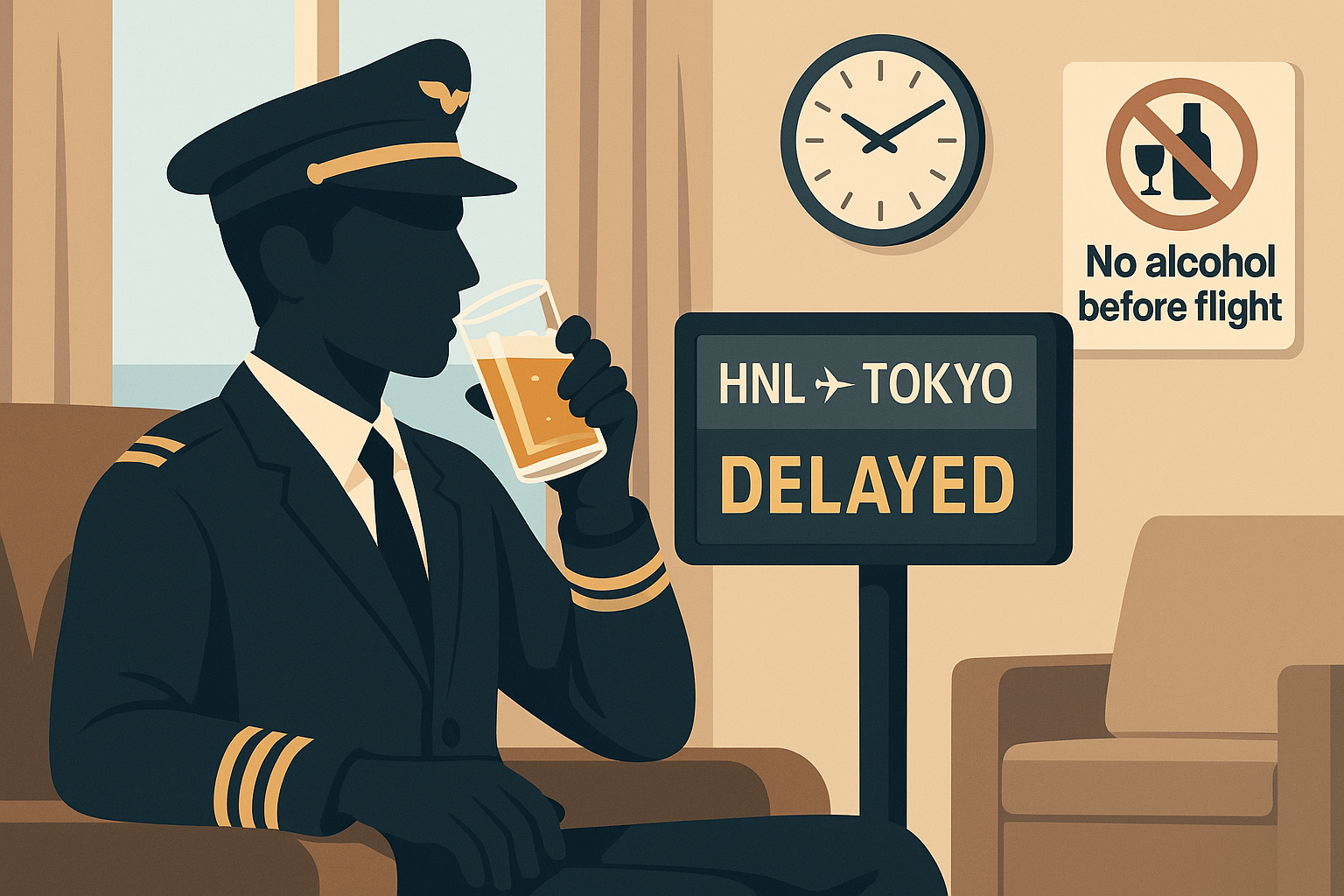 Cơ trưởng uống bia trước giờ bay, một chuyến bay bị chậm 18 tiếng - Ảnh 1.