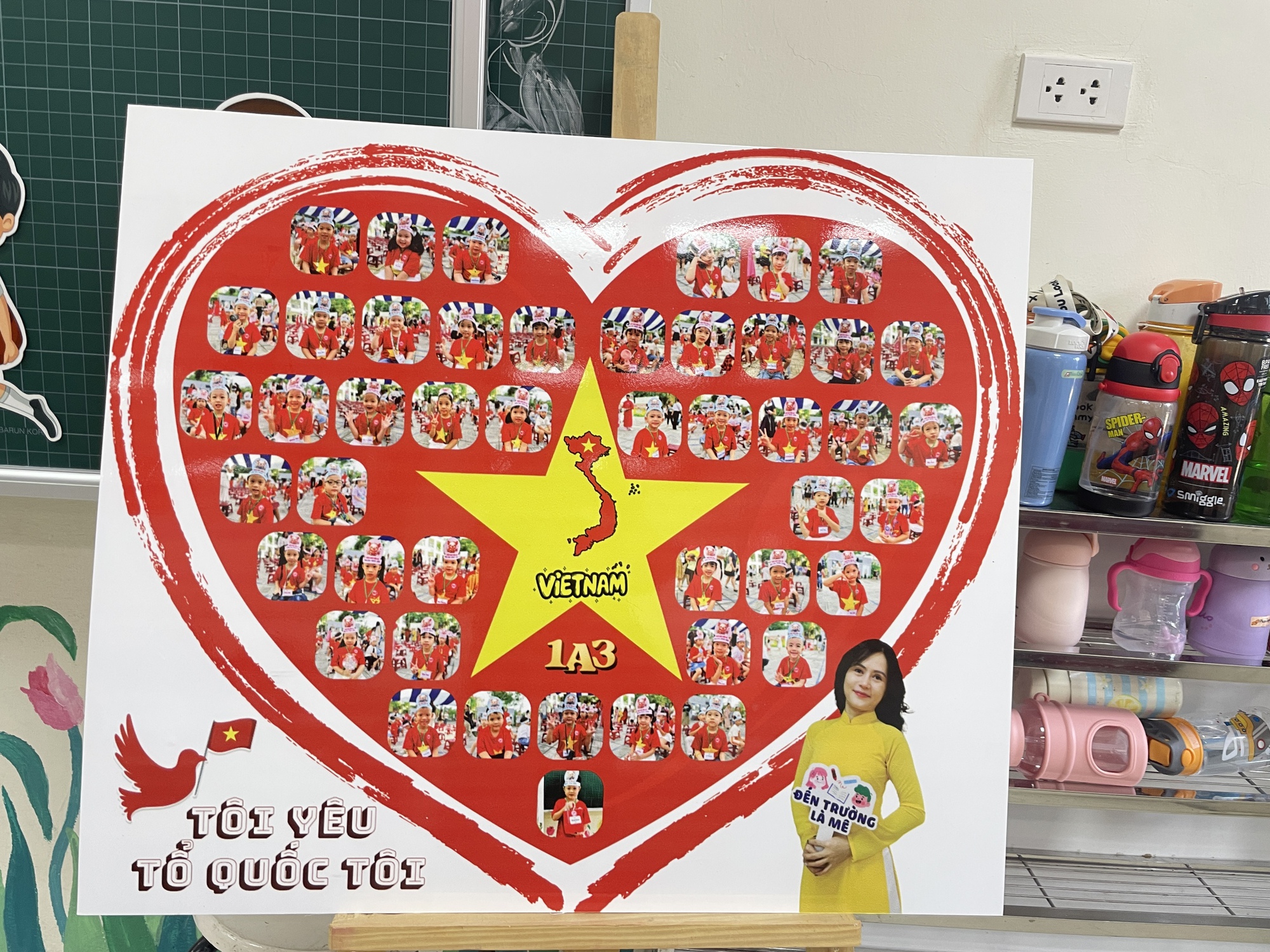 Ngôi trường có em bé hát Quốc ca trong lễ khai giảng năm học mới - Ảnh 10. Ngôi trường có em bé hát Quốc ca trong lễ khai giảng năm học mới - Ảnh 10.