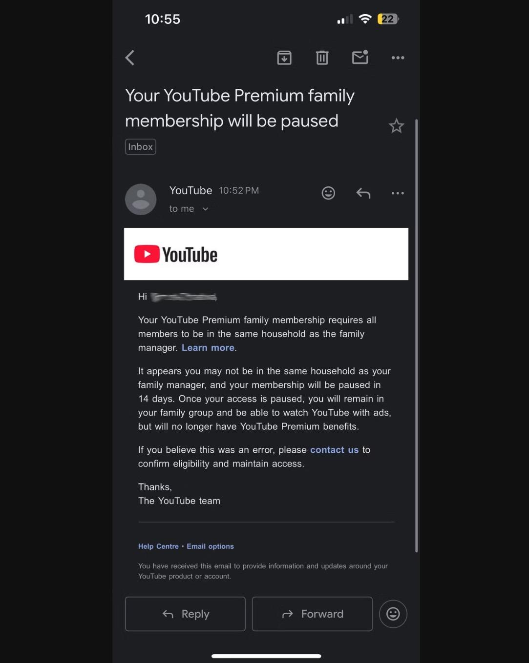 Youtube Premium Family Siết Chặt Kiểm Tra Tài Khoản Chia Sẻ Không Hợp Lệ - Ảnh 1. Youtube Premium Family Siết Chặt Kiểm Tra Tài Khoản Chia Sẻ Không Hợp Lệ - Ảnh 1.