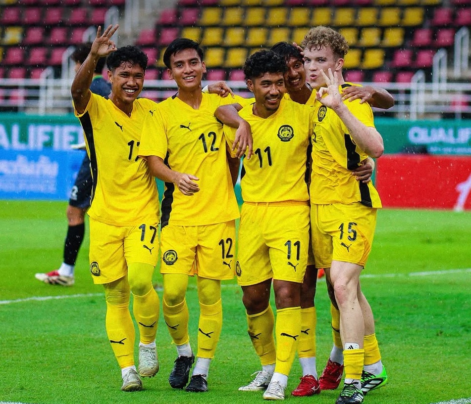 Tuyển Malaysia thắng 7-0 nhưng vẫn đối mặt nguy cơ bị loại sớm tại giải châu Á - Ảnh 1. Tuyển Malaysia thắng 7-0 nhưng vẫn đối mặt nguy cơ bị loại sớm tại giải châu Á - Ảnh 1.